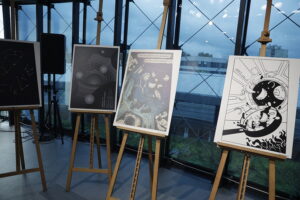 Kielce. Ogłoszenie wyników w konkursie na kosmiczny mural z pierogami - Radio Kielce