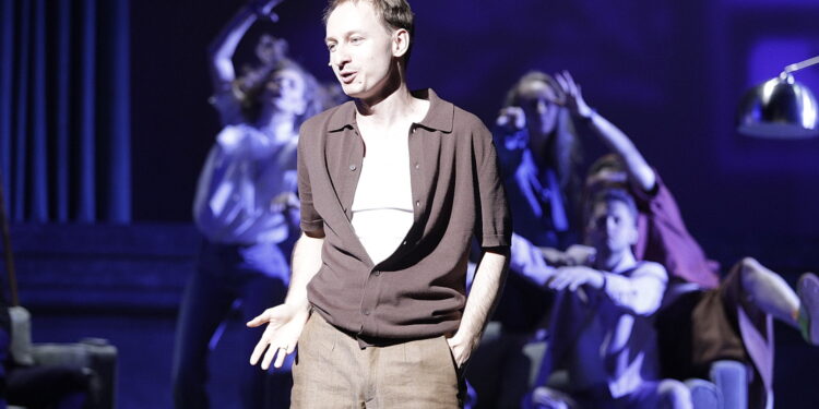 11.06.2025 Kielce. Teatr im. Stefana Żeromskiego. Próba medialna spektaklu "Koń na rycerzu" / Fot. Jarosław Kubalski - Radio Kielce
