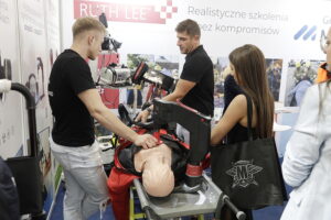 Strażacy opanowali Targi Kielce - Radio Kielce