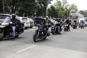 23.06.2025 Kielce. Pogrzeb Macieja Duszy - motocyklisty, instruktora nauki jazdy, prezesa stowarzyszenia CK Bikers i żołnierza zawodowego / Fot. Jarosław Kubalski - Radio Kielce