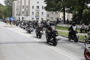 23.06.2025 Kielce. Pogrzeb Macieja Duszy - motocyklisty, instruktora nauki jazdy, prezesa stowarzyszenia CK Bikers i żołnierza zawodowego / Fot. Jarosław Kubalski - Radio Kielce