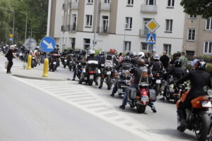 23.06.2025 Kielce. Pogrzeb Macieja Duszy - motocyklisty, instruktora nauki jazdy, prezesa stowarzyszenia CK Bikers i żołnierza zawodowego / Fot. Jarosław Kubalski - Radio Kielce