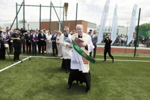 W Łopusznie powstał nowy internat i kompleks sportowy - Radio Kielce