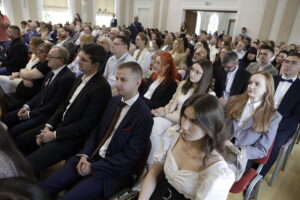 26.06.2025. Kielce. Rektorat UJK. Święto uczelni, wręczenie nominacji profesorskich i doktorskich / Fot. Jarosław Kubalski - Radio Kielce