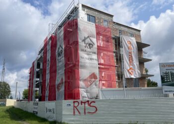 Końskie. Bloki SIM SMS / Fot. Magadalena Galas-Klusek - Radio Kielce