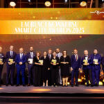 Prezydent Kielc Agata Wojda z tytułem Człowieka Roku Smart City Awards / źródło: smartcityforum.pl