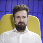 Audycja „Dzień Dobry, to Ja! Rozmowy inne niż wszystkie w Radiu Kielce”. Youtuber Oskar Bednarski „Globalista” / Fot. Jarosław Kubalski - Radio Kielce