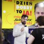 Audycja „Dzień Dobry, to Ja! Rozmowy inne niż wszystkie w Radiu Kielce”. Youtuber Oskar Bednarski „Globalista” / Fot. Jarosław Kubalski - Radio Kielce
