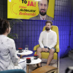 Audycja „Dzień Dobry, to Ja! Rozmowy inne niż wszystkie w Radiu Kielce”. Youtuber Oskar Bednarski „Globalista” / Fot. Jarosław Kubalski - Radio Kielce