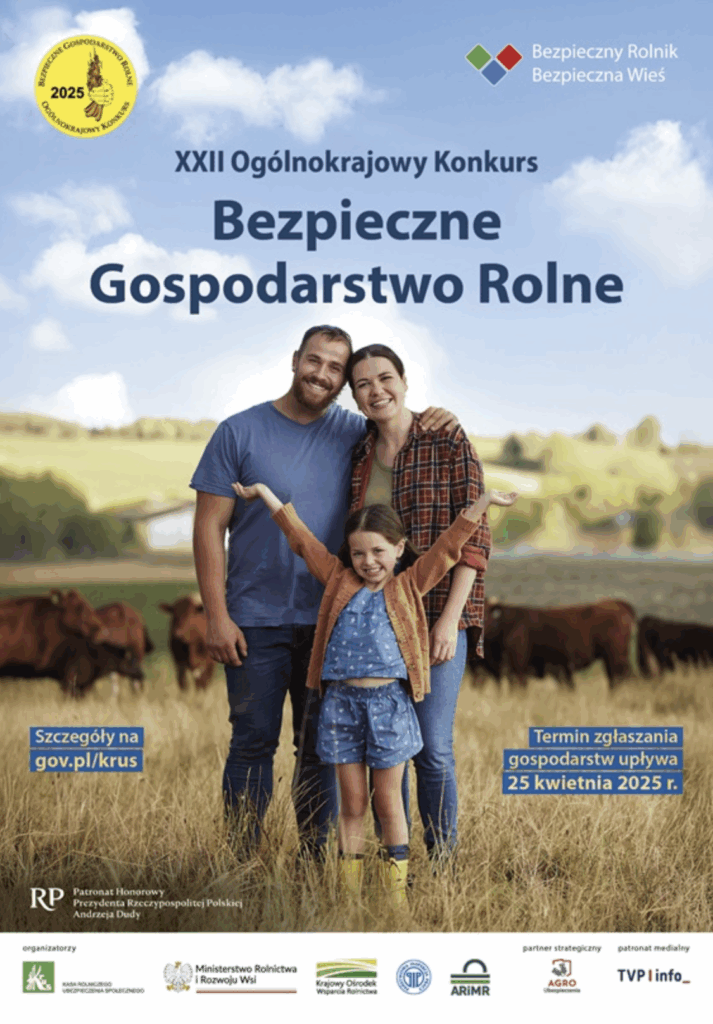 Tour de… świętokrzyskie gospodarstwa rolne. Gdzie najbezpieczniej? 2 plakat gov.pl