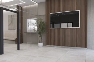 Wizualizacja izby przyjęć w Świętokrzyskim Centrum Matki i Noworodka w Kielcach / źródło: powiat.kielce.pl