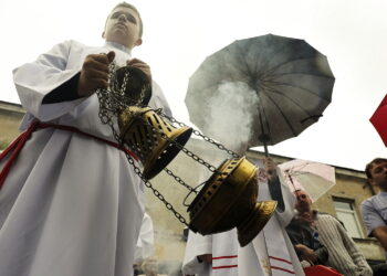 19.06.2025 Kielce. Boże Ciało. Procesja / Fot. Jarosław Kubalski - Radio Kielce