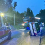 08.06.2025. Danków. Wypadek / Fot. PSP Kielce