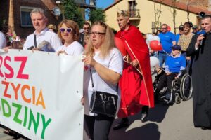 15.06.2025. Koprzywnica. Marszu dla Życia i Rodziny / Fot. Grażyna Szlęzak - Radio Kielce