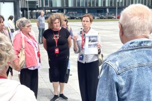 Wędrówka warszawskimi śladami Stefana Żeromskiego / Fot. Dorota Klusek - Radio Kielce