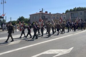 15.06.2025. Wąchock. Uroczystości upamiętniające żołnierzy Świętokrzyskich Zgrupowań Partyzanckich AK „Ponury” - „Nurt” / Fot. Anna Głąb - Radio Kielce