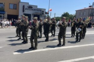 15.06.2025. Wąchock. Uroczystości upamiętniające żołnierzy Świętokrzyskich Zgrupowań Partyzanckich AK „Ponury” - „Nurt” / Fot. Anna Głąb - Radio Kielce