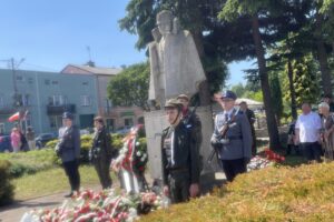 15.06.2025. Wąchock. Uroczystości upamiętniające żołnierzy Świętokrzyskich Zgrupowań Partyzanckich AK „Ponury” - „Nurt” / Fot. Anna Głąb - Radio Kielce