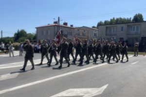 15.06.2025. Wąchock. Uroczystości upamiętniające żołnierzy Świętokrzyskich Zgrupowań Partyzanckich AK „Ponury” - „Nurt” / Fot. Anna Głąb - Radio Kielce