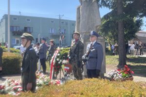 15.06.2025. Wąchock. Uroczystości upamiętniające żołnierzy Świętokrzyskich Zgrupowań Partyzanckich AK „Ponury” - „Nurt” / Fot. Anna Głąb - Radio Kielce