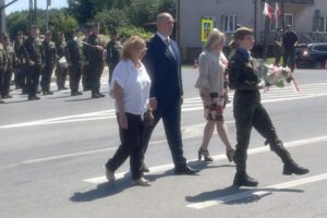 15.06.2025. Wąchock. Uroczystości upamiętniające żołnierzy Świętokrzyskich Zgrupowań Partyzanckich AK „Ponury” - „Nurt” / Fot. Anna Głąb - Radio Kielce
