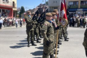 15.06.2025. Wąchock. Uroczystości upamiętniające żołnierzy Świętokrzyskich Zgrupowań Partyzanckich AK „Ponury” - „Nurt” / Fot. Anna Głąb - Radio Kielce