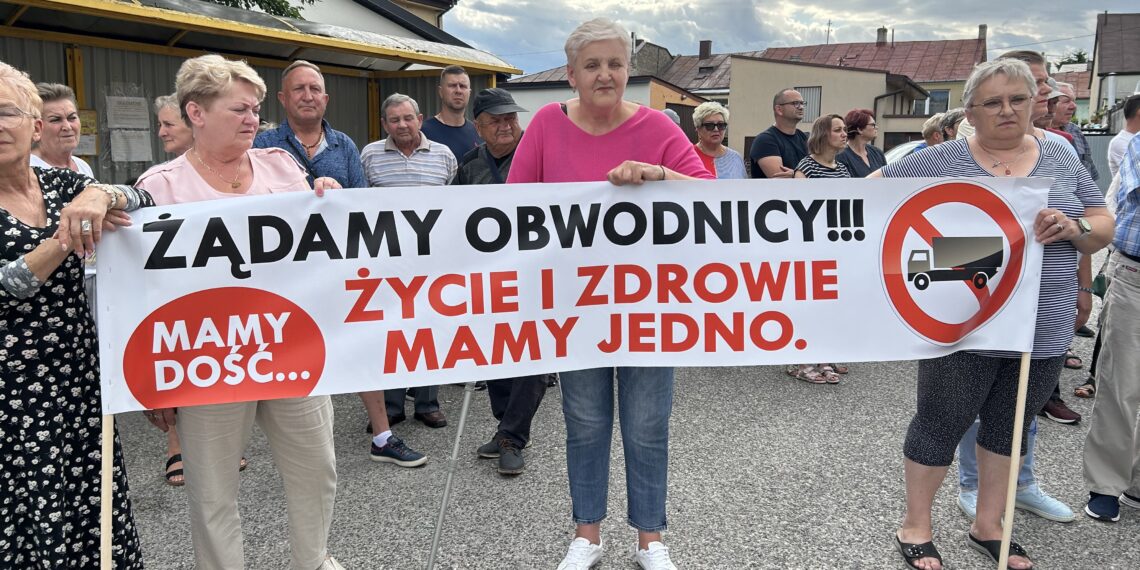 25.06.2025. Klimontów. Interwencja / Fot. Arkadiusz Miller - Radio Kielce