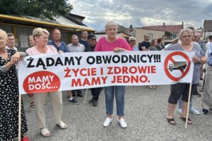 25.06.2025. Klimontów. Interwencja / Fot. Arkadiusz Miller - Radio Kielce