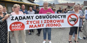 25.06.2025. Klimontów. Interwencja / Fot. Arkadiusz Miller - Radio Kielce