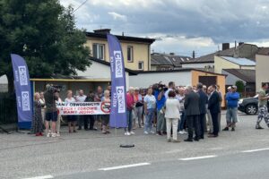 25.06.2025. Klimontów. Interwencja / Fot. Arkadiusz Miller - Radio Kielce