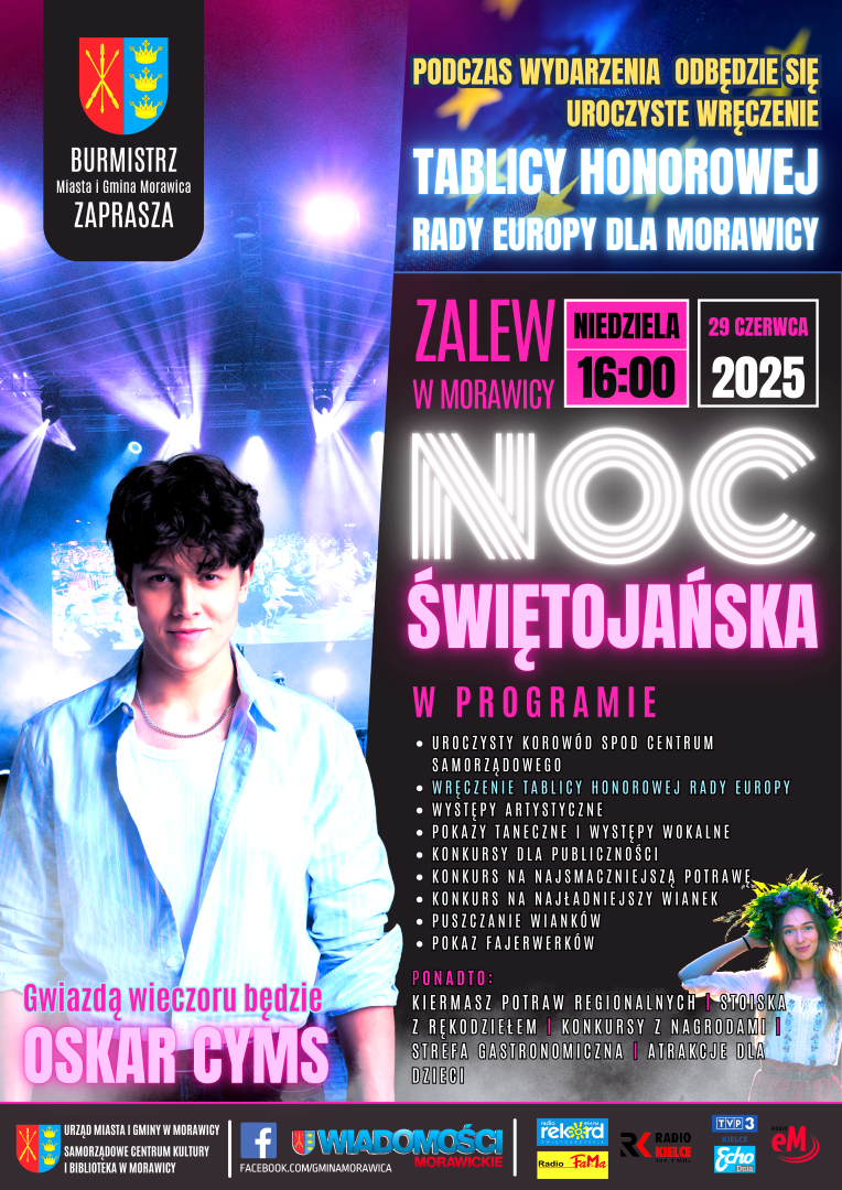 Noc Świętojańska nad zalewem w Morawicy - Radio Kielce