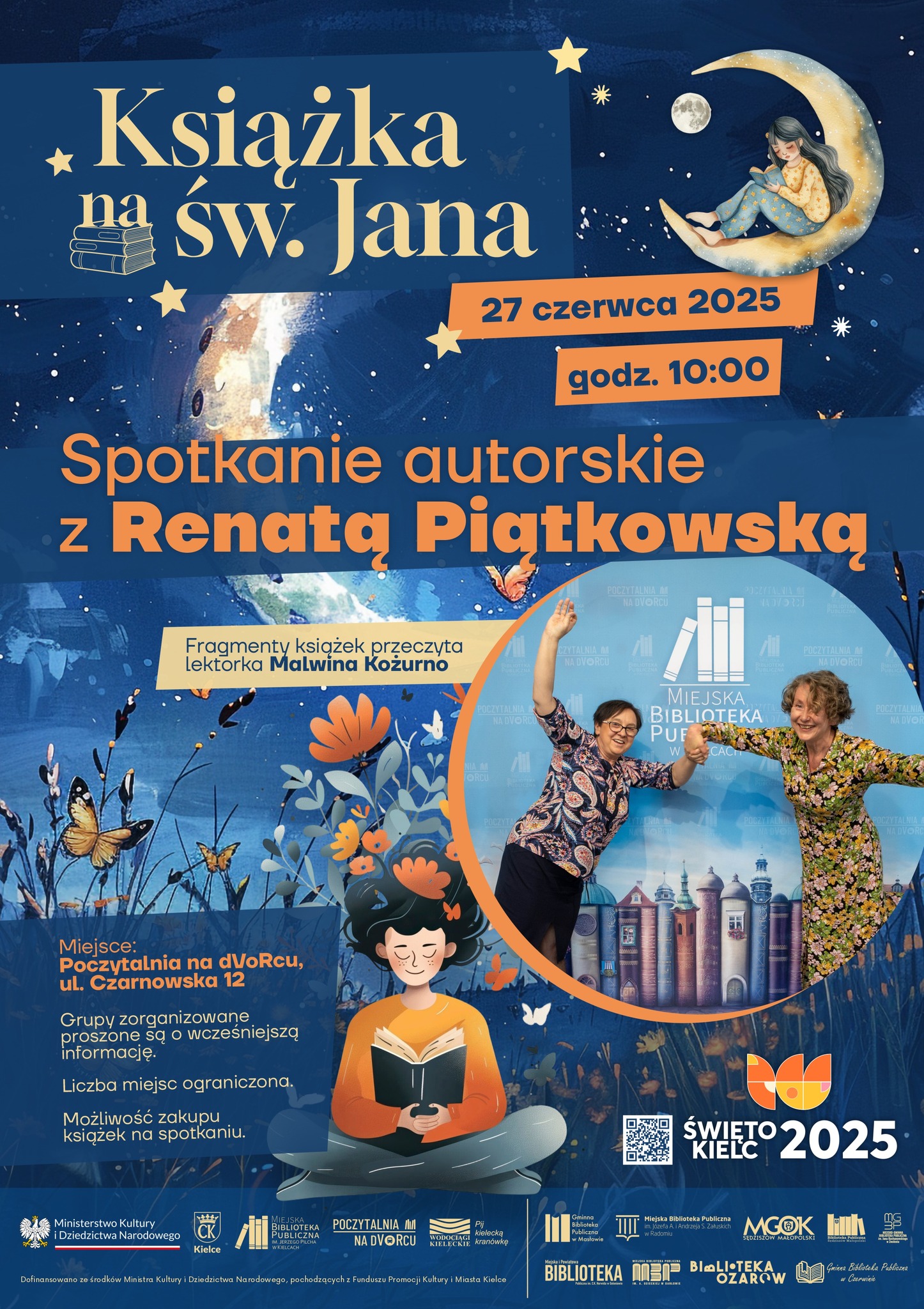 Spotkanie autorskie z Renatą Piątkowską - Radio Kielce