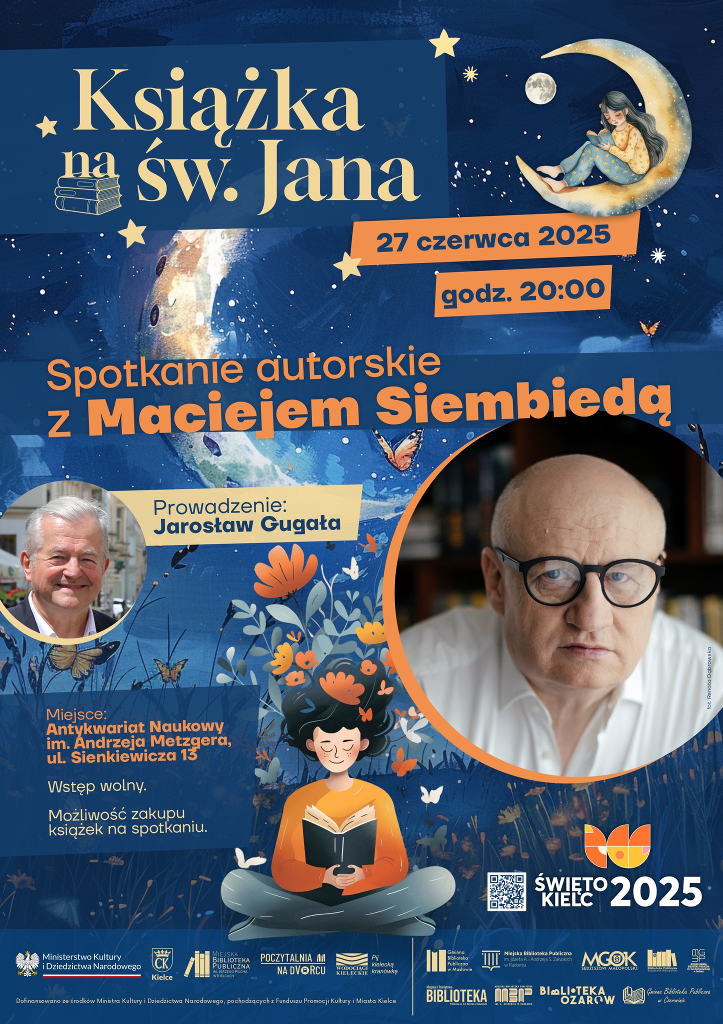 Spotkanie autorskie z Maciejem Siembiedą - Radio Kielce
