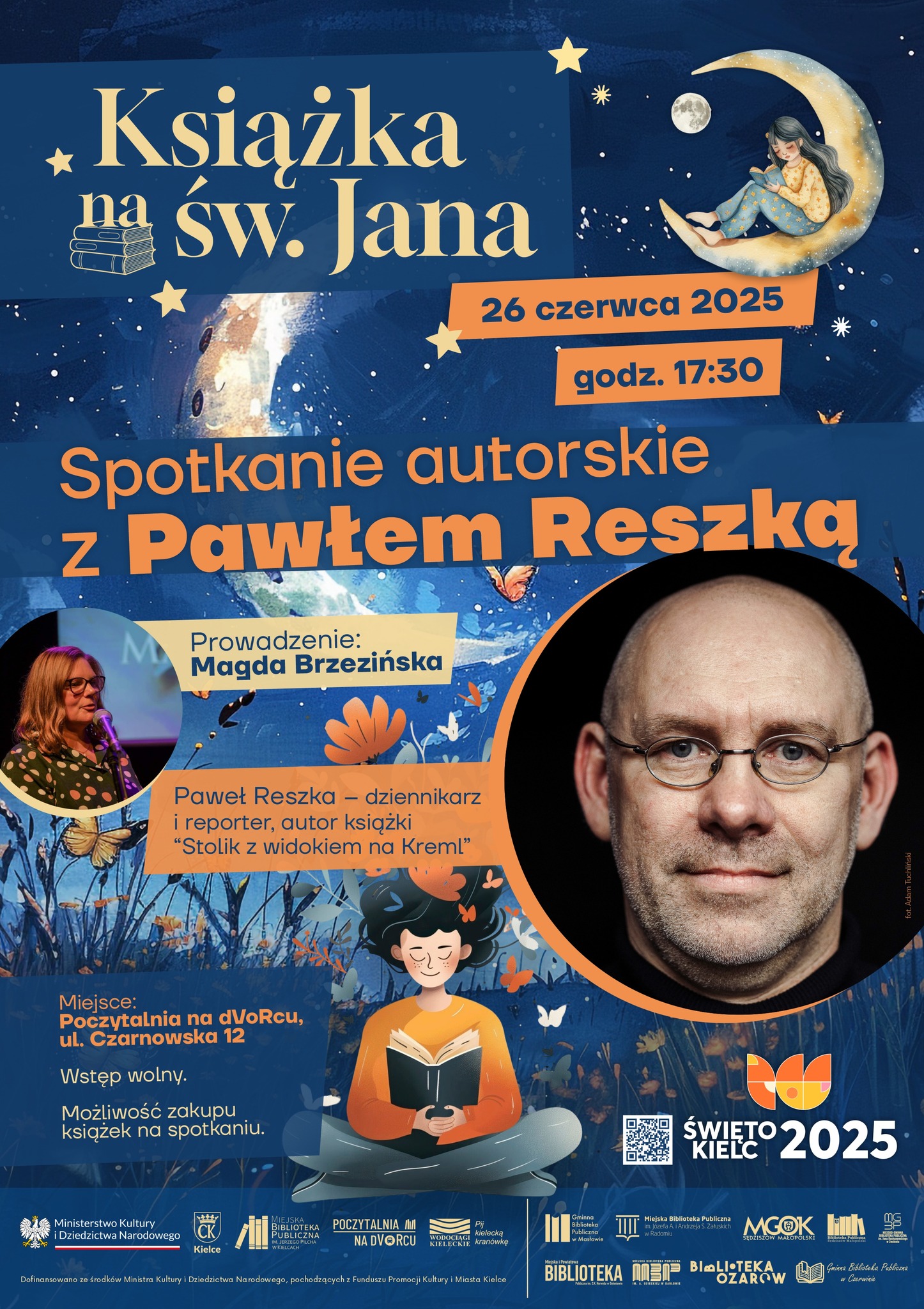 Spotkanie autorskie z Pawłem Reszką - Radio Kielce