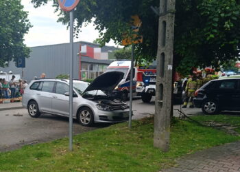 Kierowca zasłabł w czasie jazdy