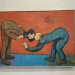 Sandomierz. BWA. Wystawa Franciszka Maśluszczaka / Fot. Grażyna Szlęzak - Radio Kielce