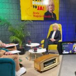Audycja „Dzień Dobry, to Ja! Rozmowy inne niż wszystkie w Radiu Kielce” . Gościem audycji jest rektor Uniwersytetu Jana Kochanowskiego prof. Beata Wojciechowska / Fot. Jarosław Kubalski – Radio Kielce