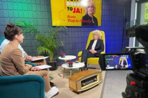 Audycja „Dzień Dobry, to Ja! Rozmowy inne niż wszystkie w Radiu Kielce” . Gościem audycji jest rektor Uniwersytetu Jana Kochanowskiego prof. Beata Wojciechowska / Fot. Jarosław Kubalski – Radio Kielce