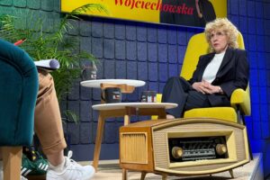 Audycja „Dzień Dobry, to Ja! Rozmowy inne niż wszystkie w Radiu Kielce”. Beata Wojciechowska - Radio Kielce