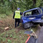09.07.2025. Czernica. Wypadek / Fot. policja