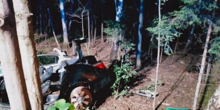 11.07.2025. Rembów w powiecie kieleckim. Wypadek / Fot. policja