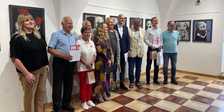 16.07.2025. Sandomierz. Akcja pn. „Sandomierscy KREWni z wyboru” / Fot. Grażyna Szlęzak - Radio Kielce