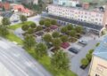 Zawichost. Duży Rynek. Wizualizacja / Fot. Katarzyna Kondziołka - Facebook