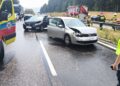 07.07.2025. Ostojów. Wypadek / Fot. Straż Pożarna