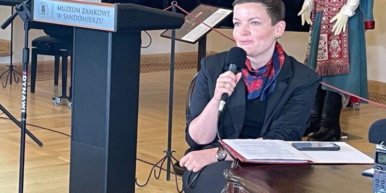 Na zdjęciu: Marta Cienkowska, wiceminister kultury / Fot. Grażyna Szlęzak - Radio Kielce