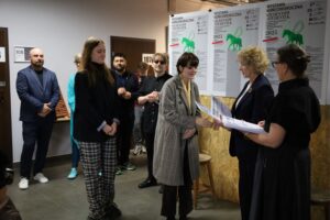 Kielce. Instytut Sztuk Wizualnych Uniwersytetu Jana Kochanowskiego w Kielcach. Wernisaż wystawy końcoworocznej studentek i studentów / Fot. Uniwersytet Jana Kochanowskiego w Kielcach