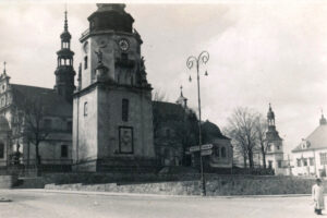 1940 r. Kielce. Plac Najświętszej Marii Panny / źródło: fotopolska.eu