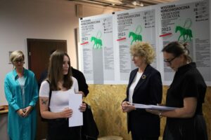 Kielce. Instytut Sztuk Wizualnych Uniwersytetu Jana Kochanowskiego w Kielcach. Wernisaż wystawy końcoworocznej studentek i studentów / Fot. Uniwersytet Jana Kochanowskiego w Kielcach