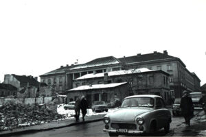 Kielce. Ulica Leśna. Lata 1968-1970 / źródło: facebook.com/kieleckieinwestycje