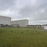 Sandomierz. Szpital Specjalistyczny im. Ducha Świętego. Miejsce, gdzie powstanie nowy pawilon / Fot. Szpital Specjalistyczny w Sandomierzu